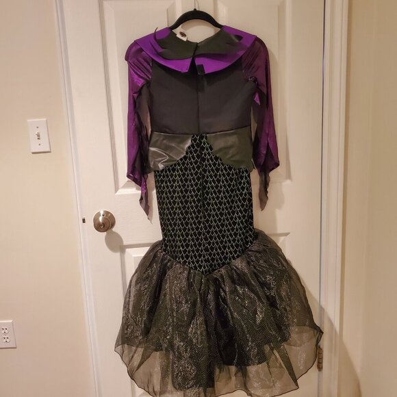 Disney Villains Maleficent Dress Halloween Costume M(8-10) - Picture 3 of 3